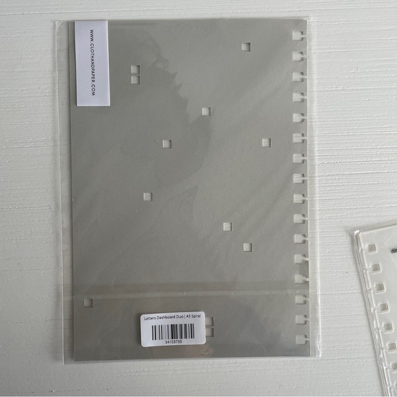Cloth & Paper 2026 Weekly Spiral Notebook + Desk Calendar